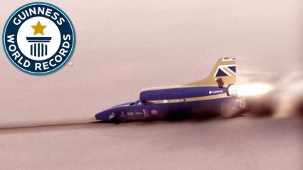 Fastest Rocket-Powered Model Car – Guinness World Records