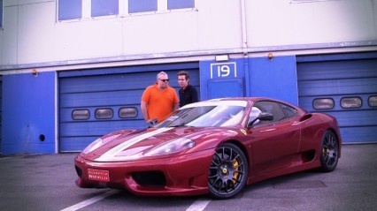 Ferrari 360CS on Track, the BEST Sounding V8 Ferrari