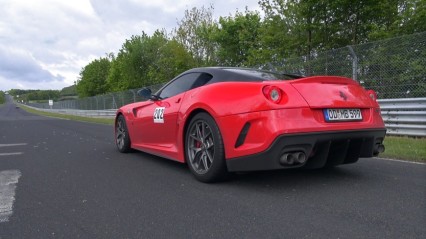 Ferrari 599 GTO – INSANE Downshifts & Accelerations!