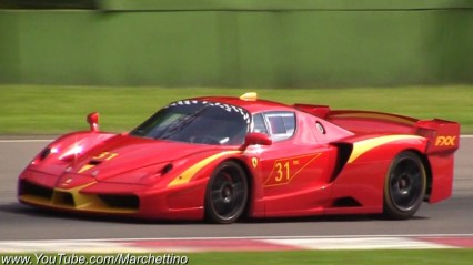 Ferrari FXX Evo Insane Sound and Accelerations!