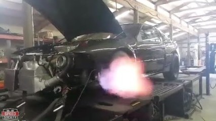 Flame Throwing 1000hp DSM Hits the Dyno Rollers!