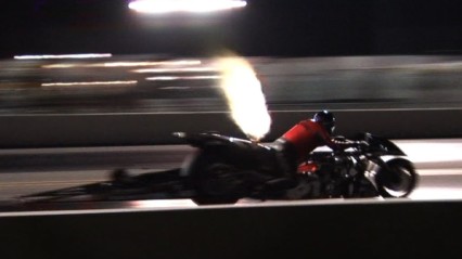 FLAMING Top Fuel Motorcycle – Would you ride it?