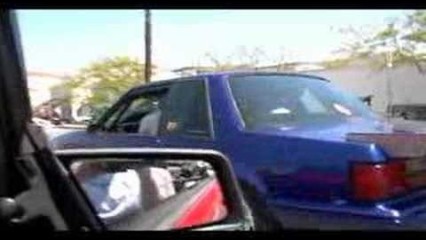 Fox Body Spotted On The Streets, Launches Hard – Nasty Mustang