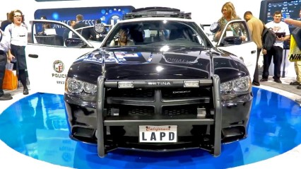 Futuristic Police Car — Loaded With Technology