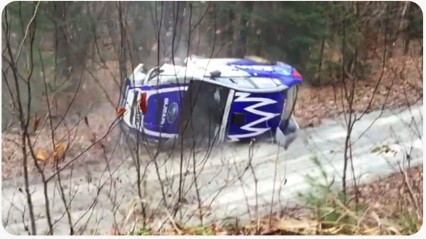 Gnarly Rally Crash At Tall Pines | Slip And Slide