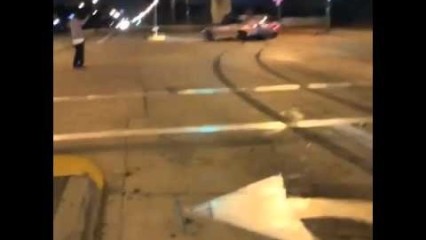 GTO vs Mustang Street Race CRASH