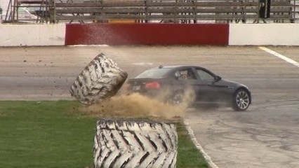 Guy Wrecks His BRAND NEW BMW M3 Drifting!