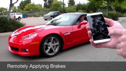 Hacking A Corvette – Applying And Disabling Brakes Via Cell Phone!