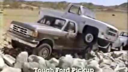 Hilarious 1980’s Ford Truck Commercial vs Chevy Truck Commercial!