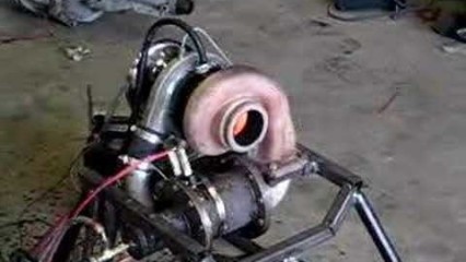 Homemade Jet Engine Built From…A Turbo?
