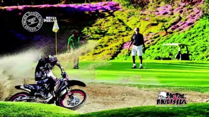 How To Ruin a Game of Golf With A Dirt Bike