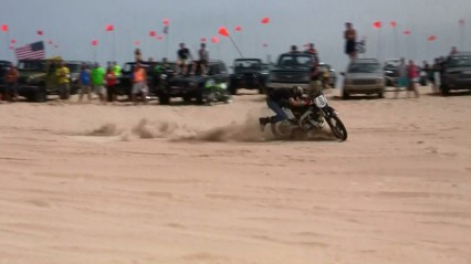 HUGE Bike Crash At The Dunes – BROKEN BACK!