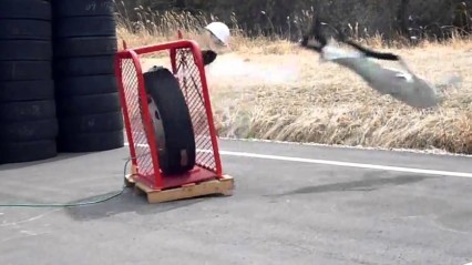 HUGE Truck Tire Explosion Shows The True Power of a Blowout
