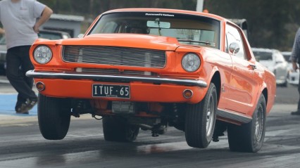 HUGE Turbo Pushing 40 Pounds Of Boost In A 60’s Mustang!