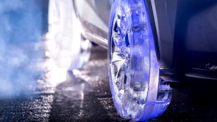 Ice Tires: Lexus Designs Impressive Wheels Made Out of Frozen Water