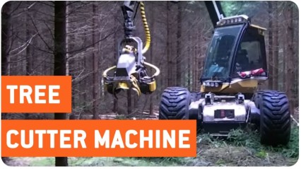 Incredible Tree Cutting Machine | New Age Loggers