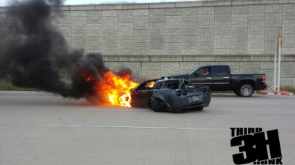 INSANE 150 MPH CRASH! 800 hp Corvette Crashes Street Racing