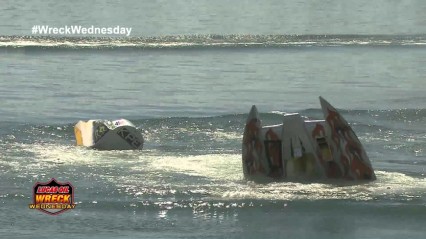 INSANE 360  Flipping Drag Boat Crash In Lake Havasu!