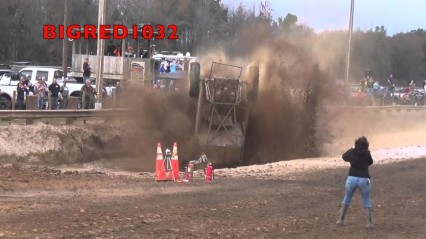 INSANE Mud Truck Does Huge Front Flip – DESTROYED