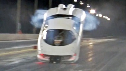 INSANE Twin Turbo Camaro Goes On The BUMPER