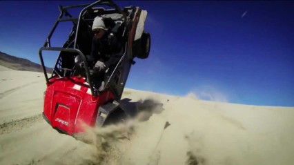 INSANE WRECK! Rollover In A RZR XP In The Dunes!