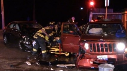 INTOXICATED DRIVER Causes MAJOR Accident!