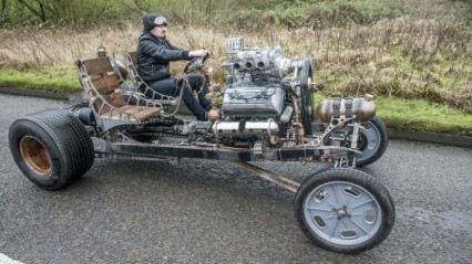 Inventor Builds Steampunk Inspired Automatron Car