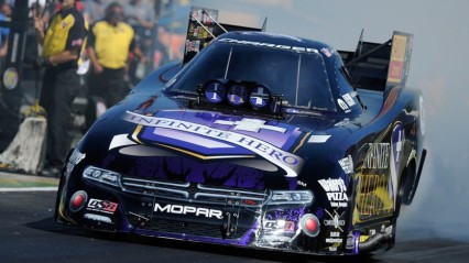 Jack Beckman runs quickest Funny Car pass in #NHRA history again!
