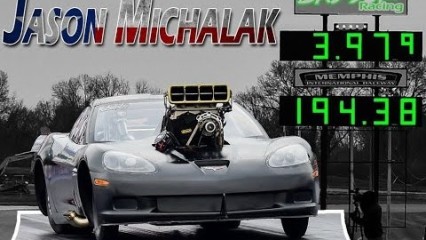 Jason Michalak’s INSANE Blown Radial Corvette!!