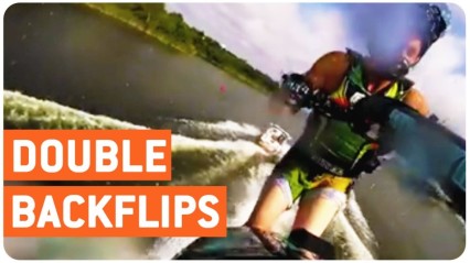 Jet Skier Lands Double Backflip | Insane Skills