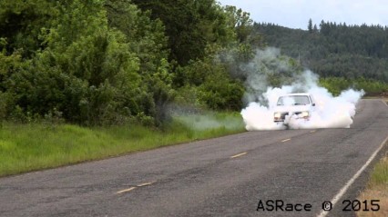 Kid Borrows Mom’s Van and Does Epic Burnout