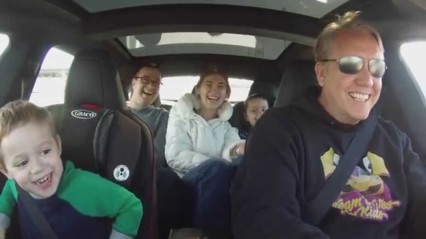 Kids React To The Tesla Model S P85D Insane Mode Launch