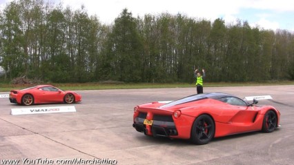 LaFerrari Sound, Savage Accelerations and Drag Racing