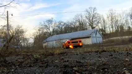 Lamborghini Gallardo Getting DIRTY In The Backyard