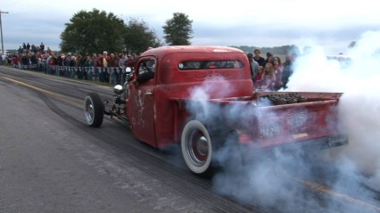 Leaving The Car Show In Style – NON STOP Back Road BURNOUTS