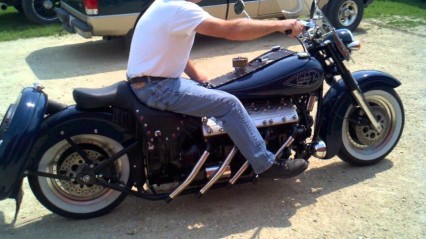 Lincoln Zephyr Flathead V12 Motorcycle
