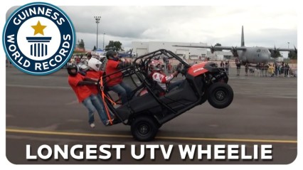 Longest UTV Wheelie – Guinness World Records