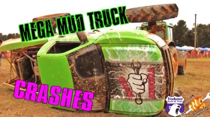 MEGA MUD TRUCK CRASHES COMPILATION