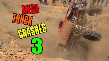 MEGA MUD TRUCK CRASHES COMPILATION 3