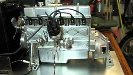 Miniature Ford 300 Inline Six Cylinder engine