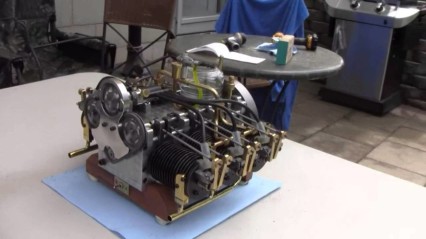 Miniature SIX Cylinder Boxer Engine FULLY FUNCTIONAL