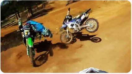Motocross Race Crash | Bunk Bikes