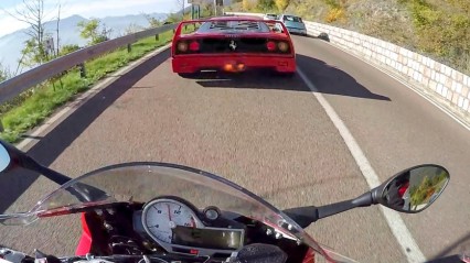 Mountain Road Insanity – BMW S1000RR vs Ferrari F40