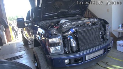 ‘Murica! Epic 1078whp F250 Burnout & Dyno