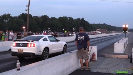 Mustang Launches in REVERSE, Comes Back For the WIN!