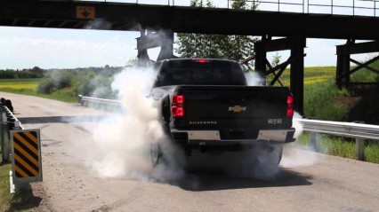 New 2014  Chevrolet Reaper disappears in a Burnout!