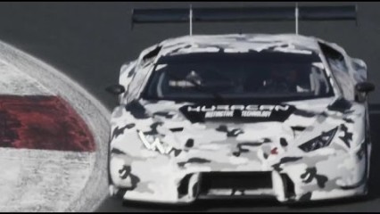 New Lamborghini Huracán GT3.