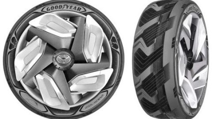 NEW TIRE TECHNOLOGY – Energy Generating Goodyear BH03 Concept Tire!