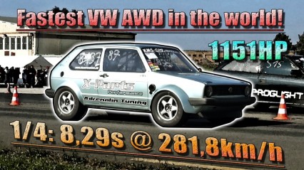 NEW VW AWD WORLD RECORD!