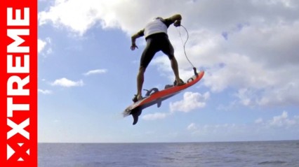 NEW WATERSPORT – Jet Surfing Is FREAKING BADASS!!!!